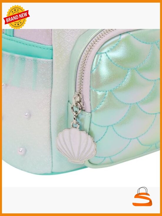 Mini Backpack - Iridescent Applique Details Adjustable Straps main image 4